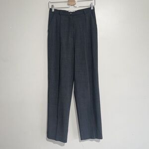 Olsen Collection Suit Dress Pants Size 6 Tapered Leg Casual Workwear Gray